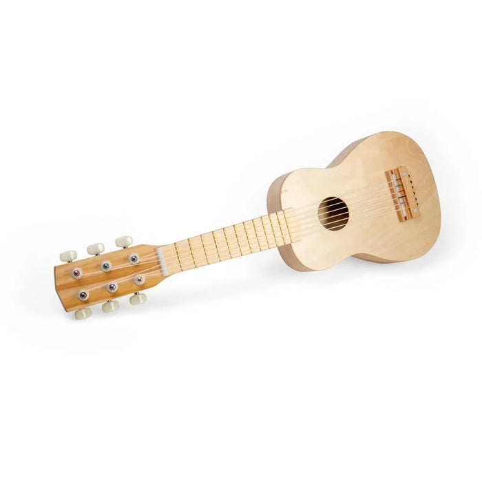Bigjigs Natural Guitar Wooden Toy Musical Instrument