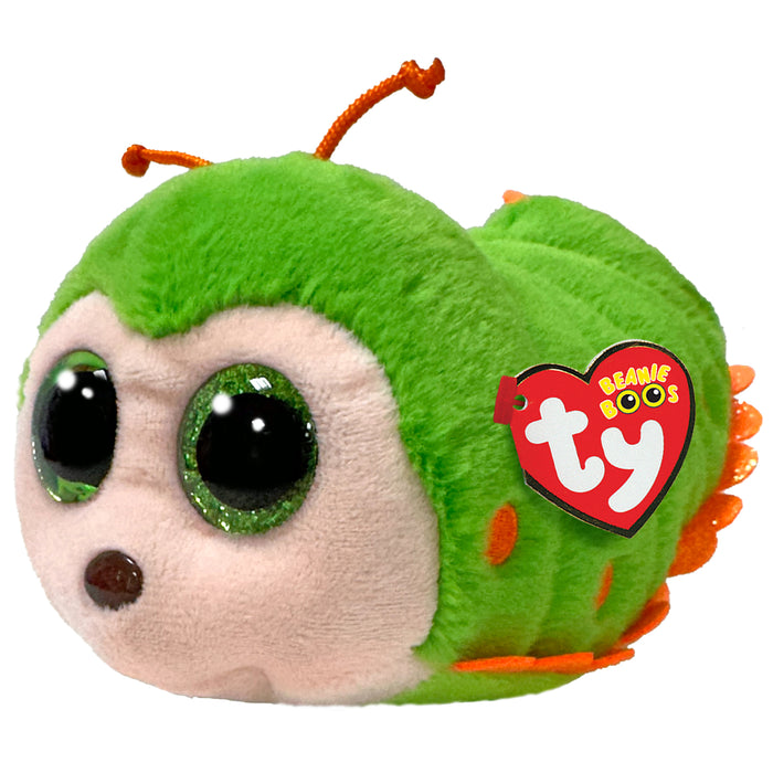 TY Pilar Green Caterpillar Beanies Boos