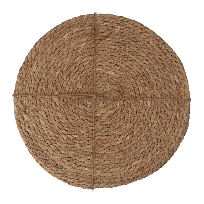 Gisela Graham Natural  Round Rope Placemat Pack Of 4