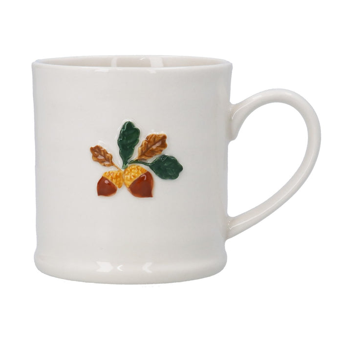 Gisela Graham Stoneware Acorn Mug 9cm