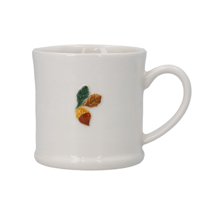 Gisela Graham Acorn Stoneware Mini Mug