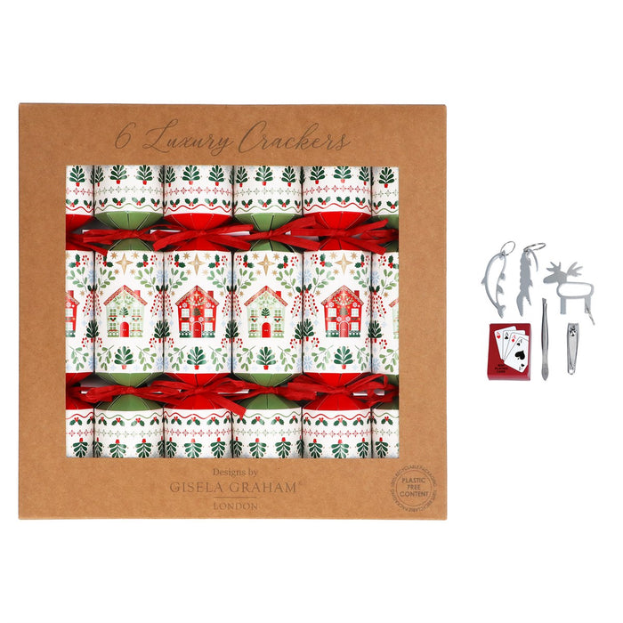 Gisela Graham Christmas Alpine House Crackers