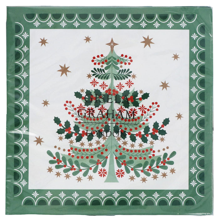 Gisela Graham Alpine Napkins Pack Of 20