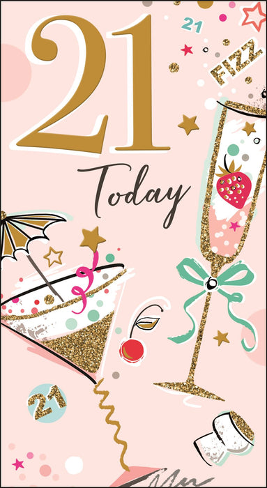 Jonny Javelin '21 Today' Birthday Card