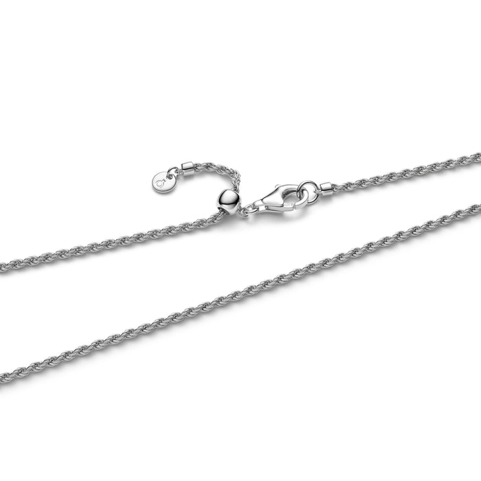 Pandora Rope Chain Necklace Sterling Silver