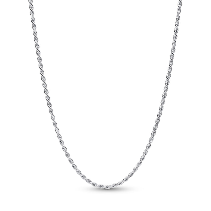 Pandora Rope Chain Necklace Sterling Silver