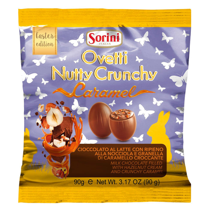 Sorini Foiled Milk Eggs with Cream and Caramel