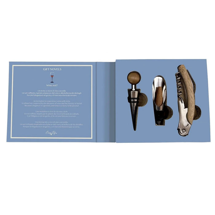 Räder Gift Novels 3 Piece Wine Set Gift Box