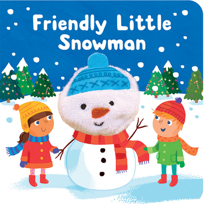 House Of Marbles Friendly Little Snowman Finger Puppet Book