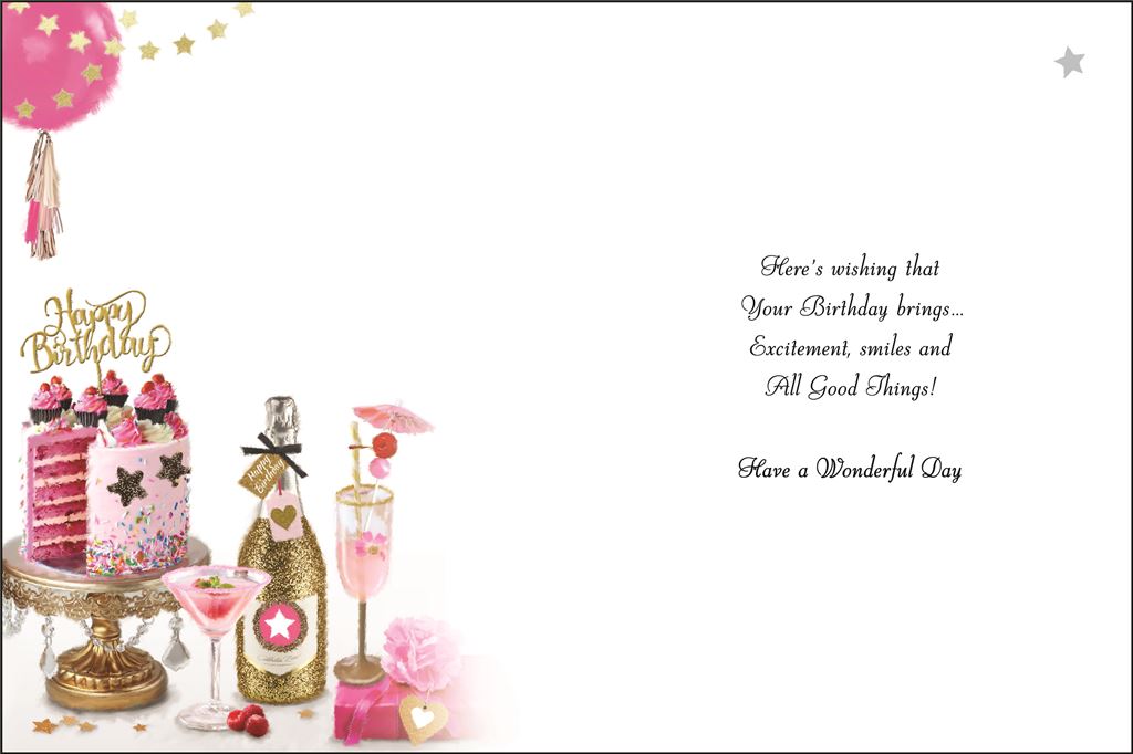 Jonny Javelin 'Birthday Wishes Just For You' Birthday Card