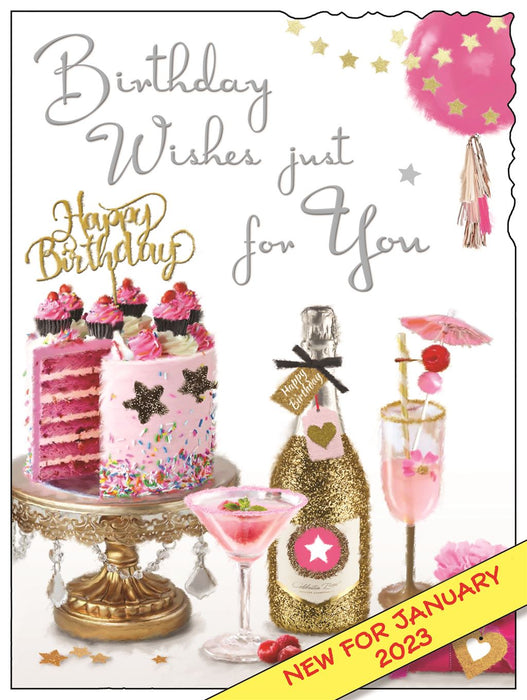Jonny Javelin 'Birthday Wishes Just For You' Birthday Card