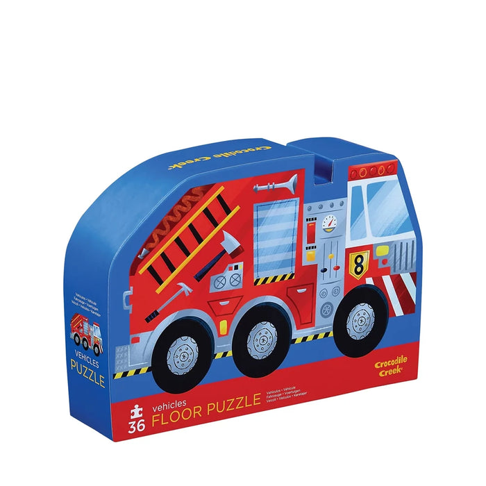 Crocodile Creek Vehicles Jigsaw 36-Piece