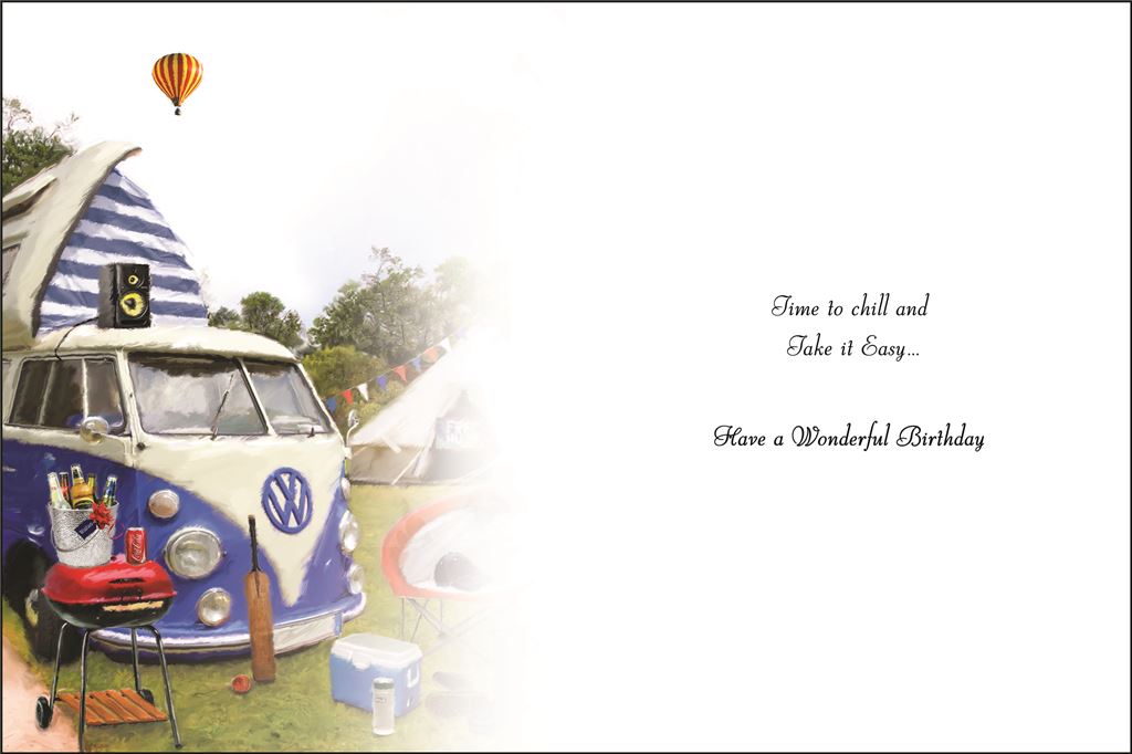 Jonny Javelin 'Happy Birthday Wishes' Birthday Card