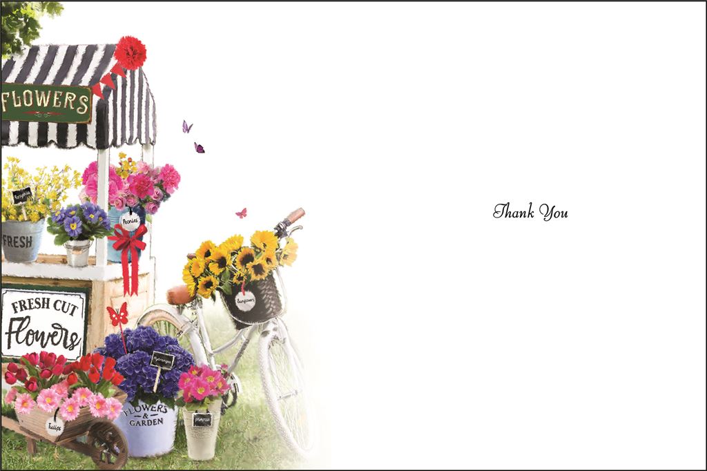 Jonny Javelin 'Say Thank You' Card