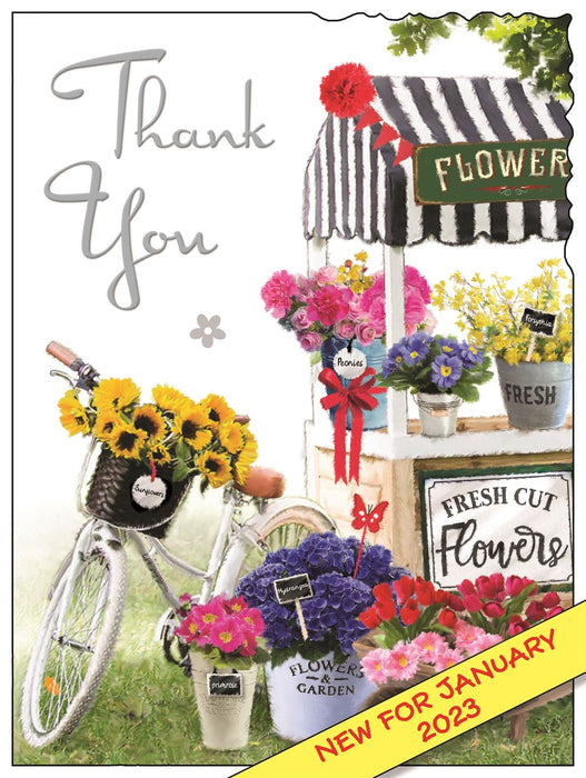 Jonny Javelin 'Say Thank You' Card