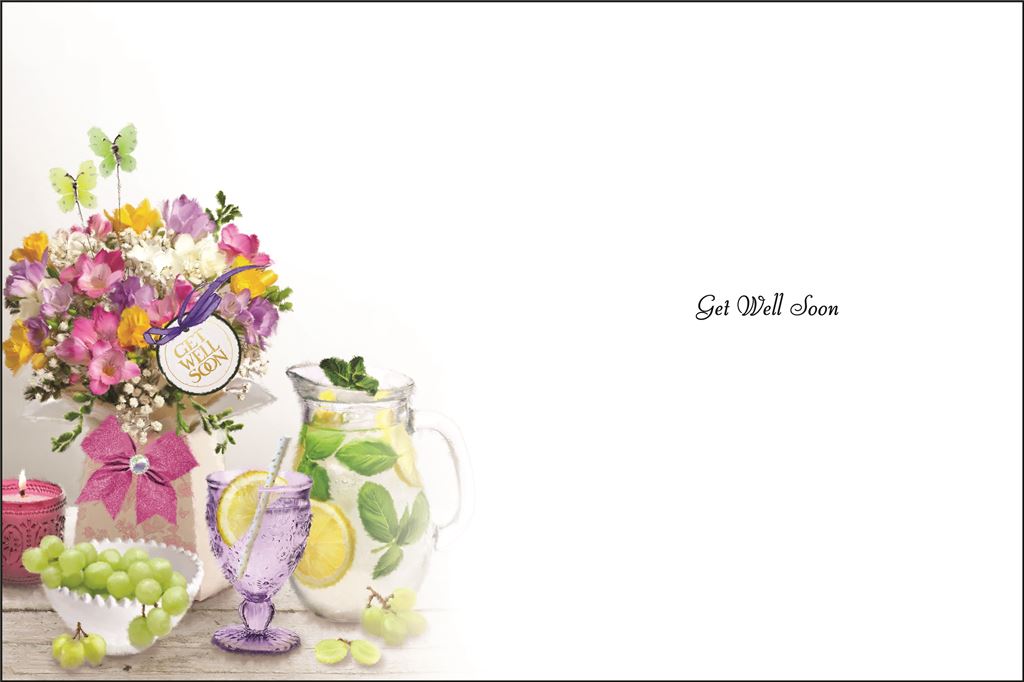 Jonny Javelin 'Get Well Wishes To You' Get Well Soon Card