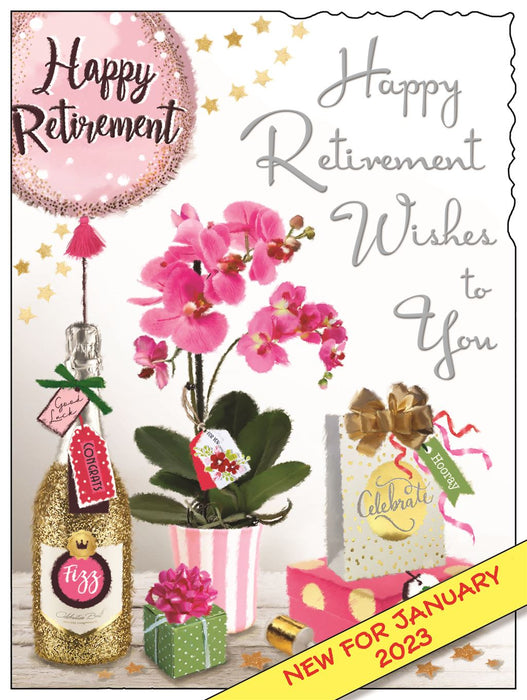 Jonny Javelin 'Happy Retirement' Retirement Card