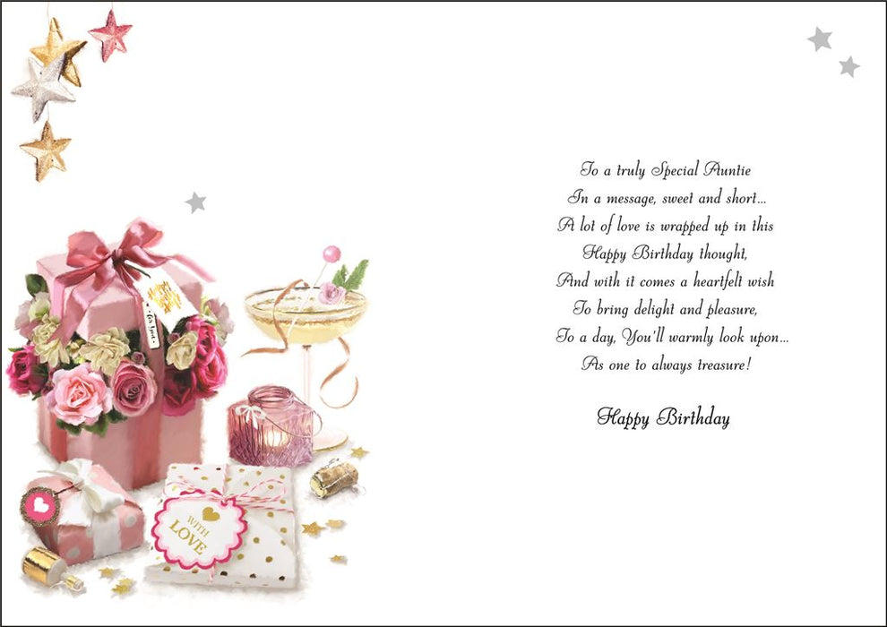 Jonny Javelin 'To A Special Auntie' Birthday Card