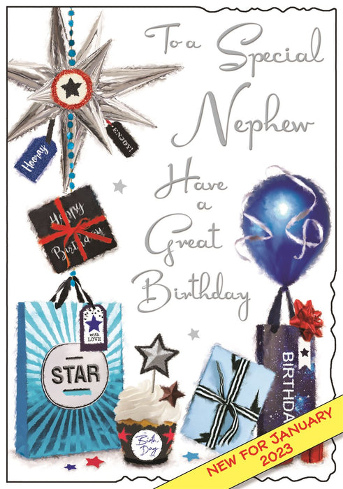 Jonny Javelin 'To A Special Nephew Have A Great Birthday' Birthday Card