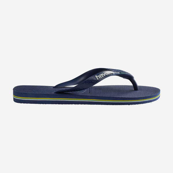 Havaianas Brasil Logo Navy Blue