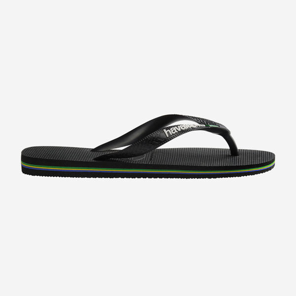 Havaianas Brasil Logo Black