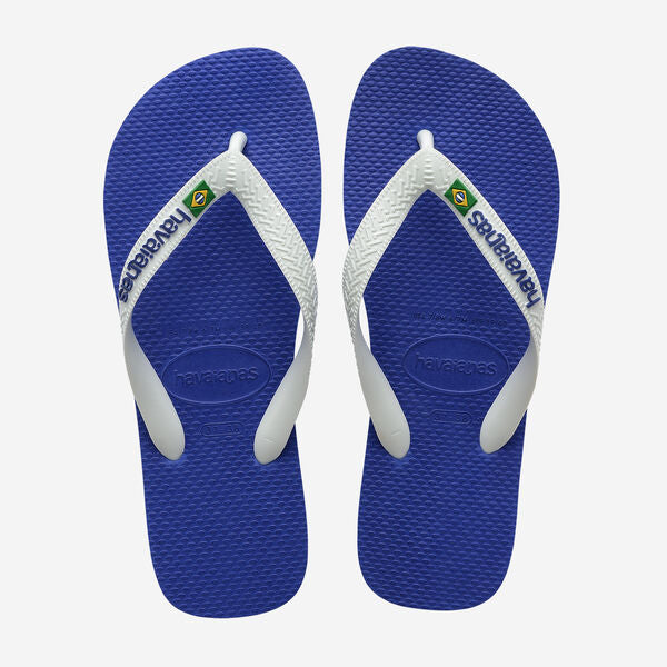 Havaianas Kids Brasil Logo Marine Blue