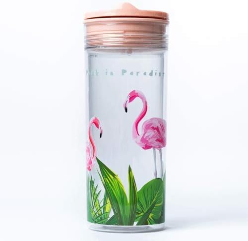 Chic Mic Crystal Slide Cup - Flamingo