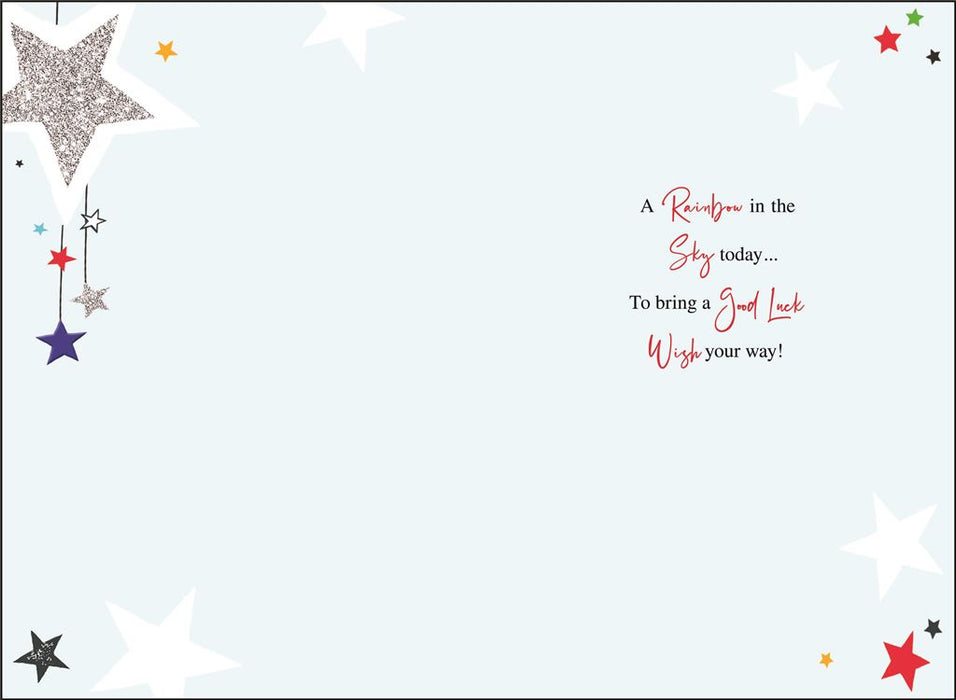 Jonny Javelin 'Wishing You Good Luck And All The Best' Good Luck Card