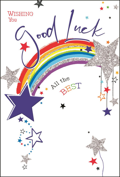 Jonny Javelin 'Wishing You Good Luck And All The Best' Good Luck Card