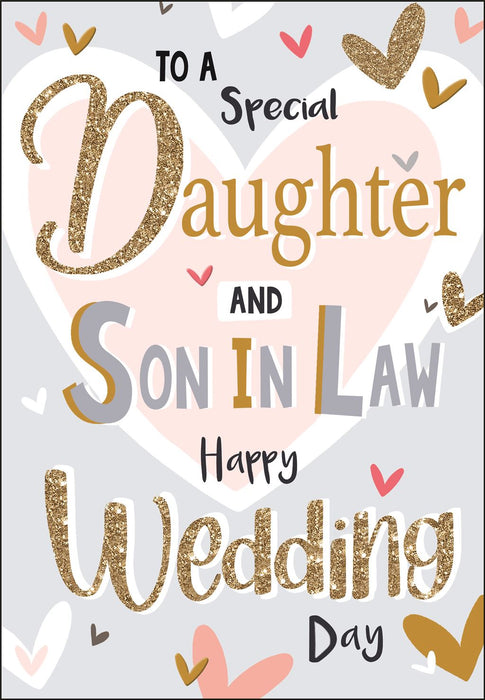 Jonny Javelin 'To A Special Daughter & Son-In_law on Your Wedding Day' Card