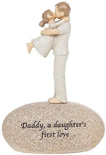 Daddy A Daughters First Love Sentimental Pebble Gift