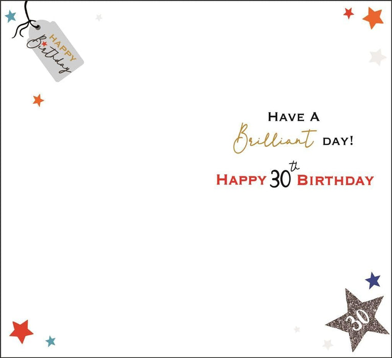 Jonny Javelin '30 Today' Birthday Card