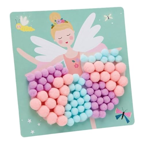 Floss & Rock Enchanted Pom Pom Art