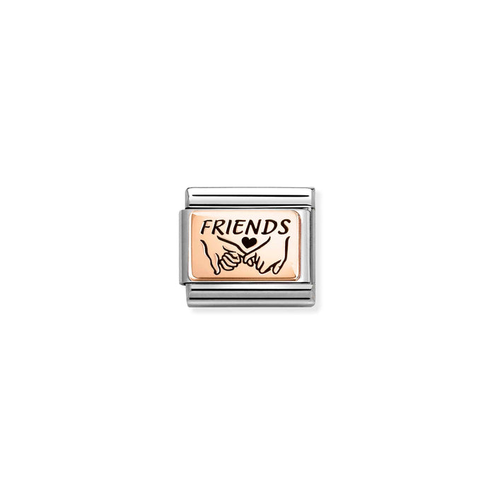 Nomination Classic Gold Friendship Best Friends Hands Charm