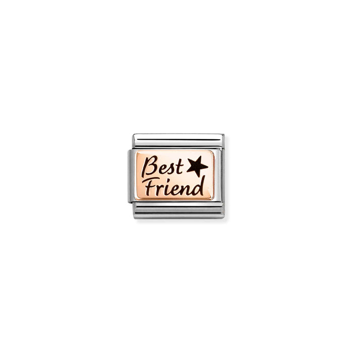 Nomination Classic Gold Friendship Best Friend Charm