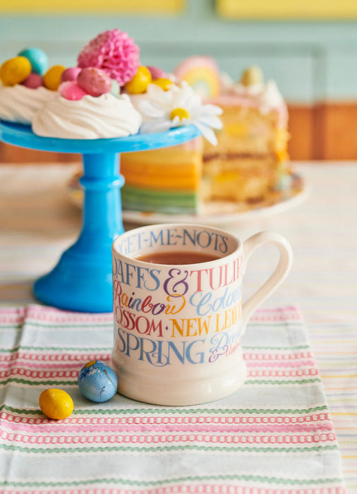 Emma Bridgewater Easter Toast Daffodils and Tulips 1/2 Pint Mug
