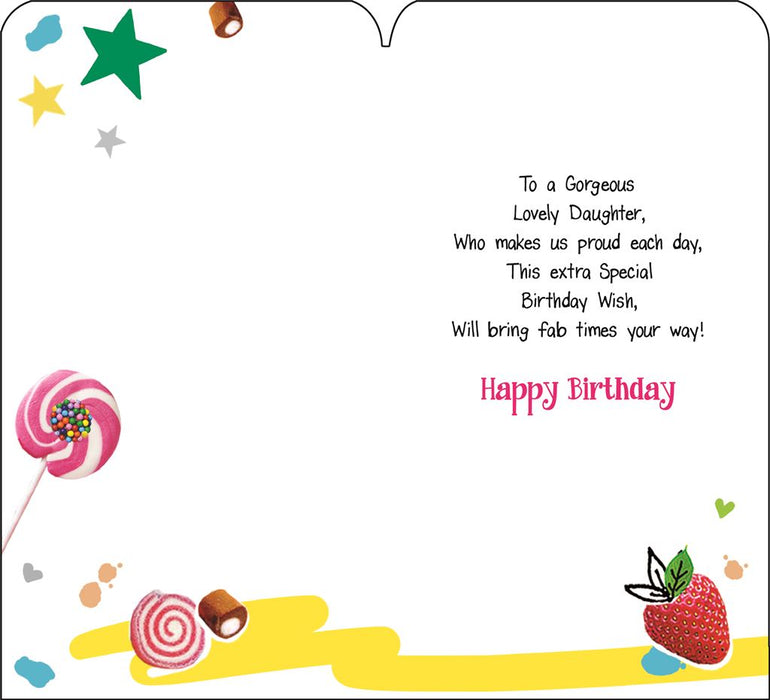 Jonny Javelin 'Daughter Baking' Birthday Card