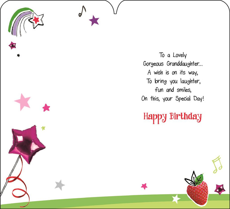 Jonny Javelin 'To A Special Granddaughter' Birthday Card