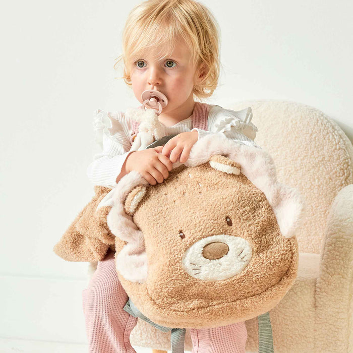 Hippychick Nattou Teddy - Backpack Lion