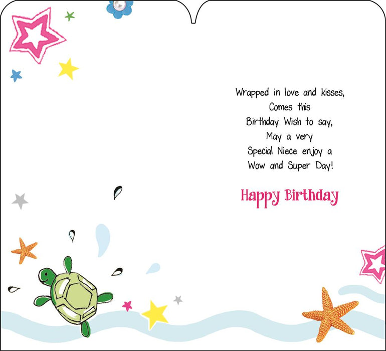 Jonny Javelin 'Happy Birthday Niece' Birthday Card