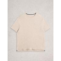 White Stuff Men's Horsham Nep SS Tee In Nat Multi