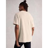 White Stuff Men's Horsham Nep SS Tee In Nat Multi