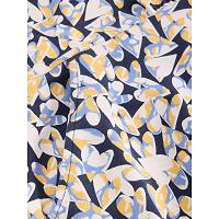 White Stuff Women's Olivia Jersey Crew Neck Dress In Blue Print