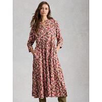 White Stuff Women's Tabitha Jersey Dress In Pink Print