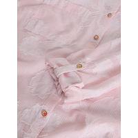 White Stuff Women's Sophie Jacquard LS Shirt In Pink Multi