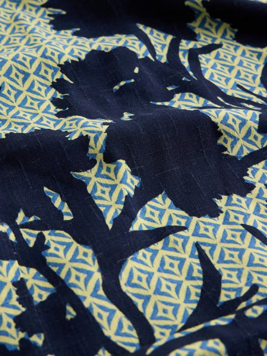 White Stuff Women's Kate Midi Dress In Green Print