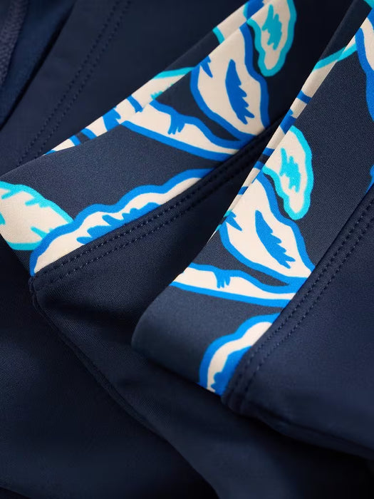 White Stuff Women's Bay Swim Short In Navy Print