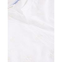 White Stuff Women's Nelly Embroidered SS Tee In Brilliant White