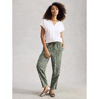 White Stuff Women's Nelly Embroidered SS Tee In Brilliant White