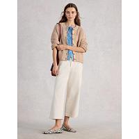 White Stuff Women's Gigi Washed Cardi In Light Natural